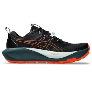Asics scarpe running asics  gel-trabuco 13 fall winter 24 uomo black/nova orange
