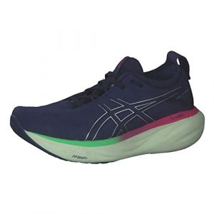 ASICS Nimbus 25 Scarpa Running da Strada per Donna Blu Giallo 39.5 EU