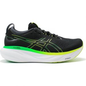 Scarpa da Running Uomo Nimbus 25 Verde Nero |  Asics