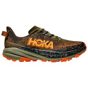 HOKA Speedgoat 6 Scarpe per trail running Uomo (13 - Wide, marrone)