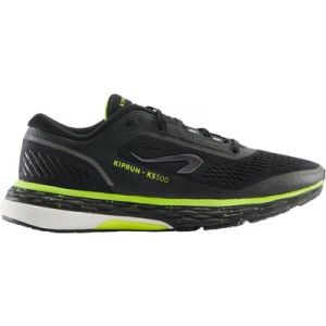 Scarpe running uomo KS 500 nero-giallo |  Kiprun