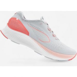 Scarpe running donna KS 500 2 grigio-corallo |  Kiprun