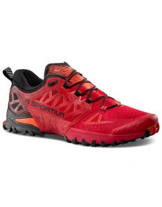 La Sportiva - Scarpe da trail in GORE-TEX - Bushido III GTX M Tango Red/Black per Uomo 