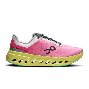 On Cloudsurfer Next Pink/Limelight da Donna