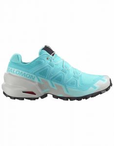 Salomon - Scarpe da trail - Speedcross 6 W Blue Curacao / Lunar Rock / Iced Aqua per Donne 