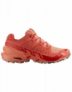 Salomon - Scarpe da trail - Speedcross 6 W Emberglow / Fusion Coral / Flame Scarle per Donne 