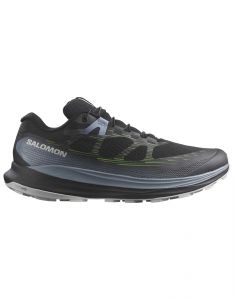 Salomon - Scarpe da trail running - Ultra Glide 2 Black/Flint Stone/Green Gecko per Uomo 