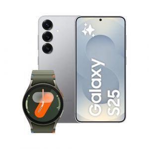 SAMSUNG Galaxy S25 con Galaxy Watch7 40mm BT Green
