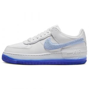 Nike Women's Air Force 1 Shadow White/Royal Tint-Racer Blue (FJ4567 100) - 7
