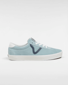 Vans - Scarpe in pelle scamosciata Sport Low, Uomo, Blu, Taglia: 39