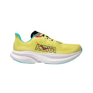 Scarpa Hoka Mach 6 Giallo Blu SS25