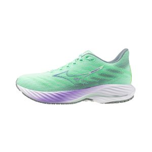 Scarpe Mizuno Wave Rider 28 Verde Viola SS25 Donna