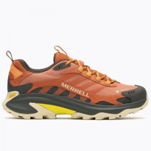 Merrell Moab Speed 2 GTX - Scarpe da Trekking Uomo, Taglia 41?, Arancione, Impermeabili