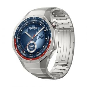Montre connectée Huawei Watch GT 5 Pro 46 mm titane avec bracelet en titane