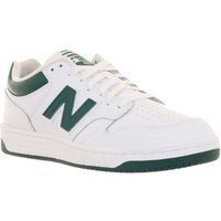  Bb480 Seasonal Bianco Verde - Sneakers Uomo 