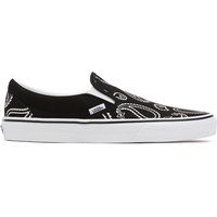  Classic Slip On Paisley Nero Bianco - Sneakers Uomo 
