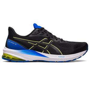Asics GT 1000 12 Black/Glow Yellow da Uomo
