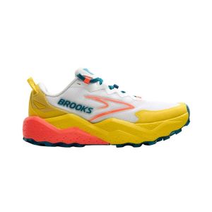 Scarpe Brooks Caldera 8 Bianco Giallo SS25 Donna