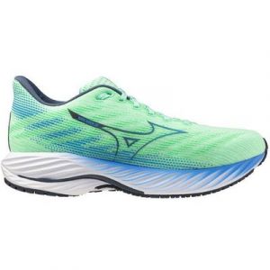 Mizuno Wave Rider 28 Running Shoes Green/Blue Men's |  Mizuno