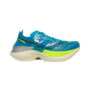 Scarpe Saucony Endorphin Elite Blu Verde