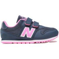  500 Mesh Lea Psv Blu Rosa - Sneakers Bambina 