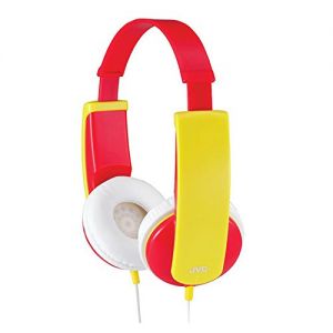 JVC HA-KD5-R-E Cuffia per Bambini Sovraurale con Limitazione del Suono