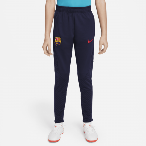 Pantaloni da calcio Nike Dri-FIT F.C. Barcelona Strike - Ragazzi - Blu