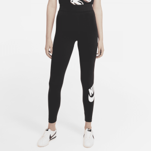 Leggings a vita alta con logo Nike Sportswear Essential ? Donna - Nero
