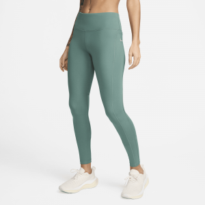 Leggings da running a vita media con tasca Nike Epic Fast - Donna - Verde