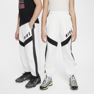 Pantaloni jogger oversize in fleece Nike Sportswear ? Ragazza - Bianco