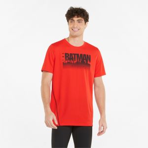 T-Shirt da training PUMA x BATMAN traforata da uomo