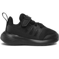 adidas Sneakers Fortarun 2.0 Cloudfoam Sport Running Elastic Lace Top Strap Shoes HP2502 Nero