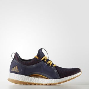 Adidas scarpe running adidas  pureboost x all terrain 17/18 donna blu/giallo