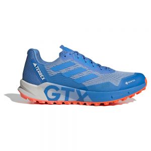 Adidas Terrex Agravic Flow 2 Goretex Trail Running Shoes Blu Uomo
