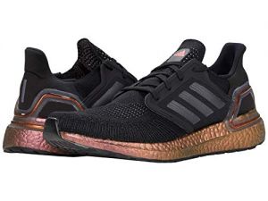 adidas Running Ultraboost 20 Core Black/Grey Five/Signal Pink 8.5 D (M)
