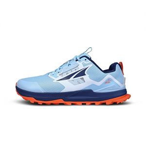 ALTRA Women Lone Peak 7 Trail Running Shoe Running Shoes Blue - Orange 6