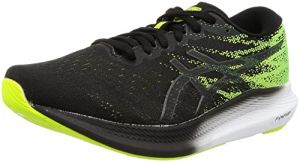 ASICS Men Evoride 3 Neutral Running Shoe Running Shoes Black - Lime 10