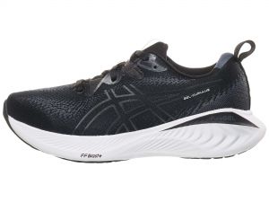 Scarpe ASICS Gel Cumulus 25 Nero/Bianco Donna - STRETTA