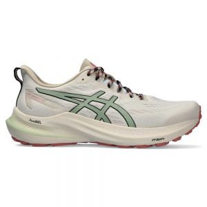 Asics Gt-2000 12 Tr Running Shoes Beige Donna