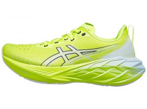 Scarpe ASICS Novablast 4 Giallo Saftey/Grigio Cool Uomo