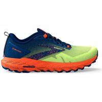  Cascadia 17 Arancione Blu - Scarpe Trail Running Uomo 