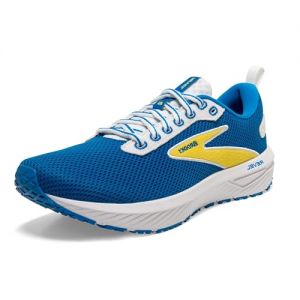 Brooks Men s Revel 6 Neutral Running Shoe - Blue/Yellow - 9 Medium