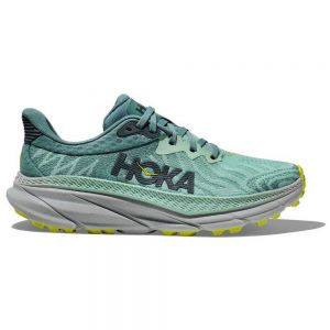 Hoka Challenger 7 Trail Running Shoes Verde Donna