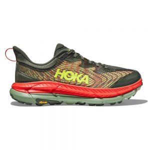 Hoka Mafate Speed 4 Trail Running Shoes Verde Uomo