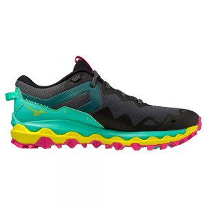 Mizuno Wave Mujin 9 Trail Running Shoes Grigio Donna