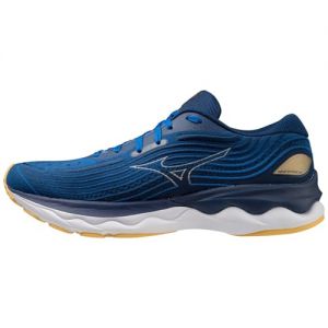 Mizuno Men Wave Skyrise 4 Neutral Running Shoe Running Shoes Blue - Grey 11