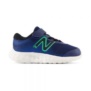 New Balance 520v8 Bungee Lace Running Shoes Blu Ragazzo