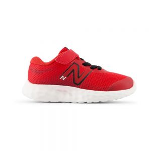 New Balance 520v8 Bungee Lace Running Shoes Rosso Ragazzo