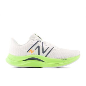New Balance Uomo FuelCell Propel v4 in Bianca/Verde/Blu, Synthetic, Taglia 43