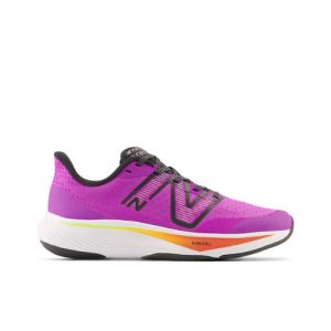 New Balance Bambino FuelCell Rebel v3 in Rosa/Rose/Nero/Noir, Synthetic, Taglia 38.5